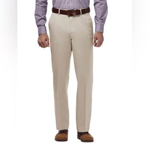 Haggar Iron Free Premium Khaki pants men’s sand color